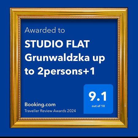 Studio Flat Grunwaldzka Up To 2Persons+1 Wrocław Kültér fotó
