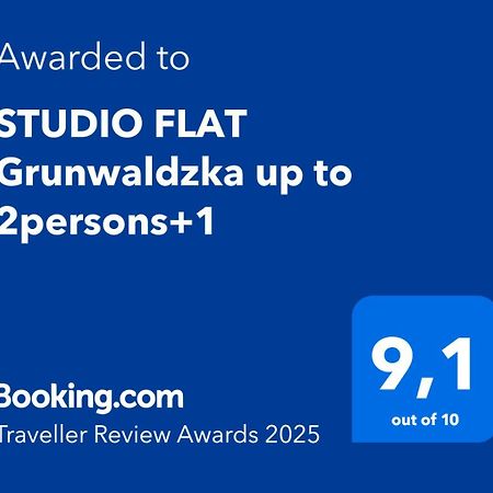 Studio Flat Grunwaldzka Up To 2Persons+1 Wrocław Kültér fotó